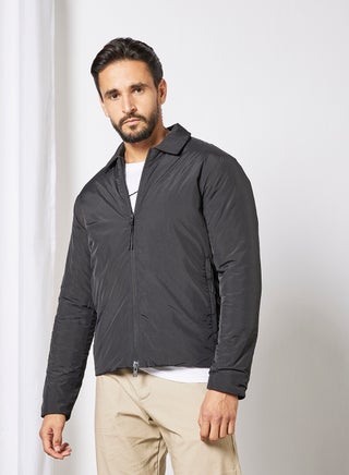 Padded Zip Through Jacket Black - v1637054963/N46162872V_1