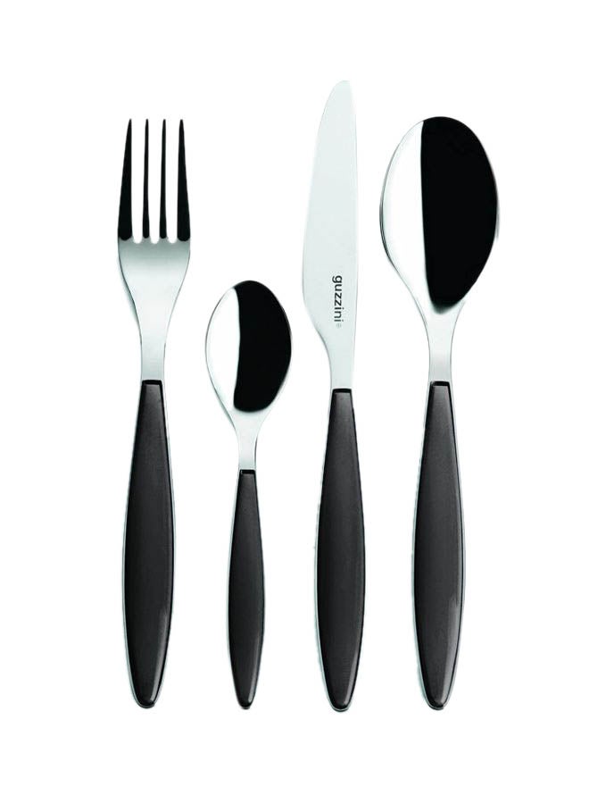 24-Piece Cutlery Set Grey