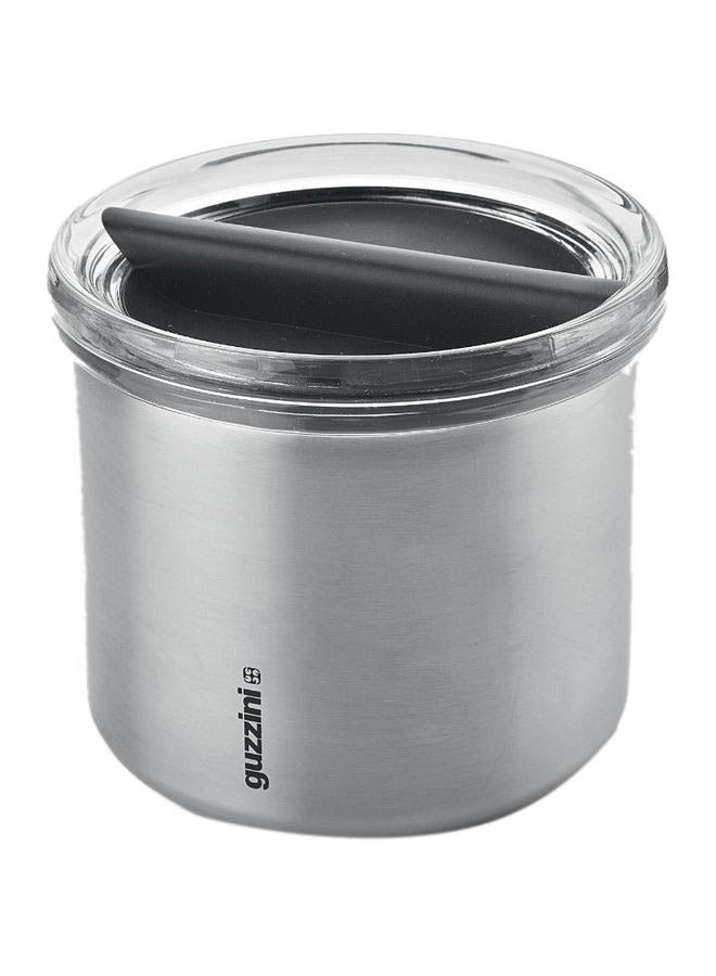 guzzini On The Go Thermal Energy  Lunch Box Silver 13.7x 9.6cm - Image 1