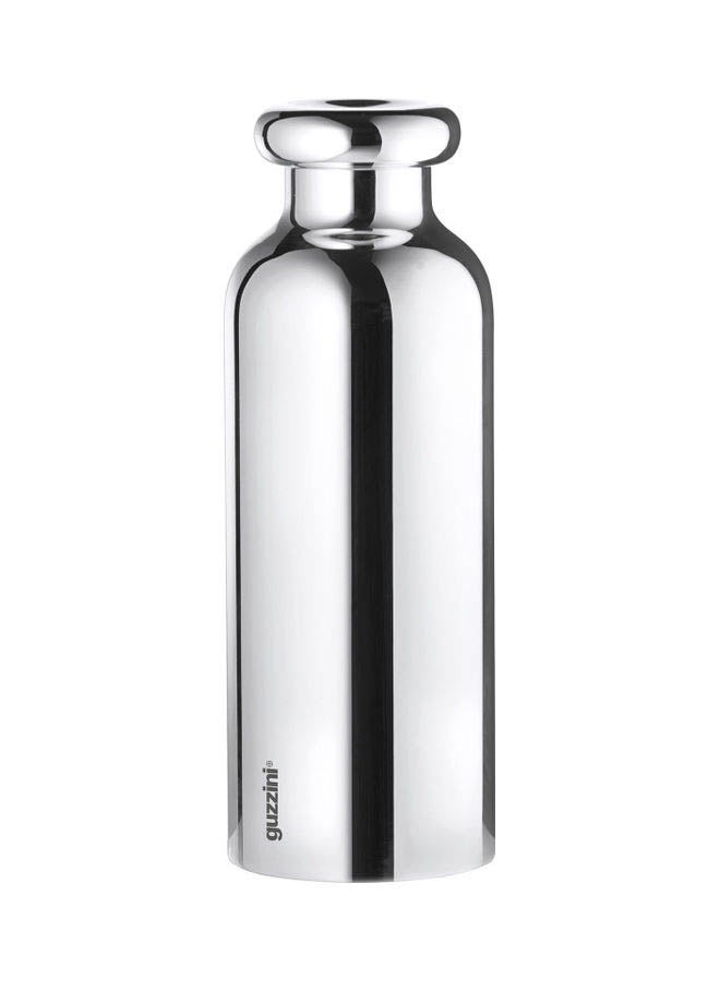 guzzini On The Go Thermal Travel   Bottle Silver - Image 1