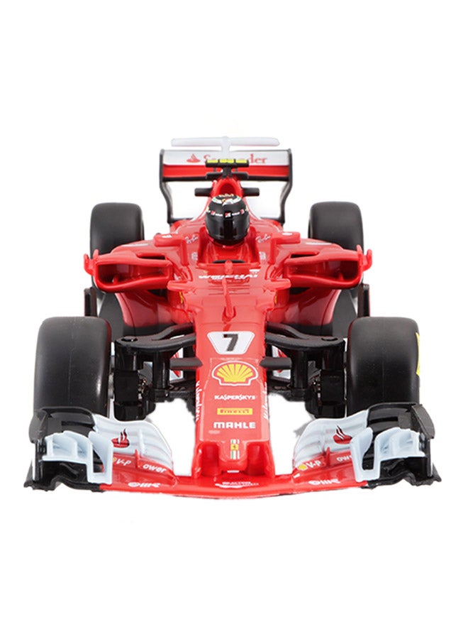 مايستو - سيارة فيراري 2017 بمقياس تصغير 1:24 طراز Sf70H من سلسلة السباق 29.2x12.5x15.2سم - Image 1