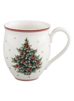 Villeroy & Boch 6-Piece Christmas Theme Printed Breakfast Serving Set White/Red/Green  - Image 3