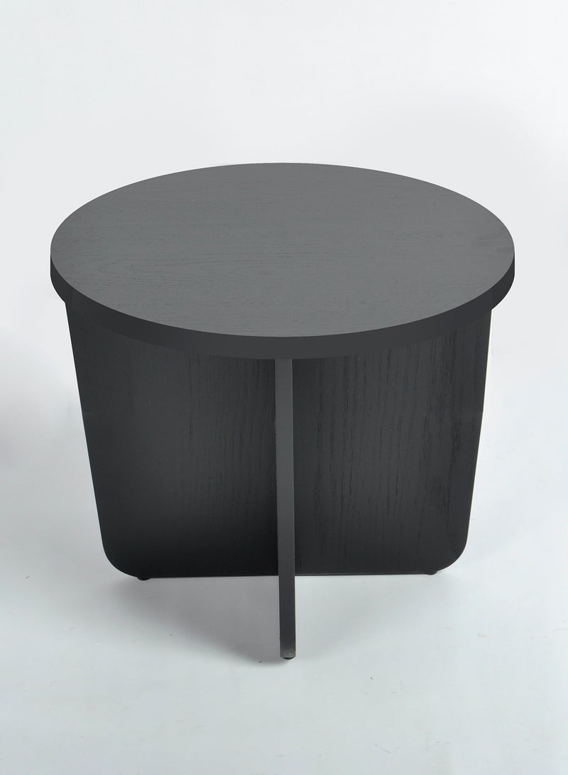 Switch - Side Table -  Used Next To Sofa As Coffee Corner Black 52*52*451cm - Image 1