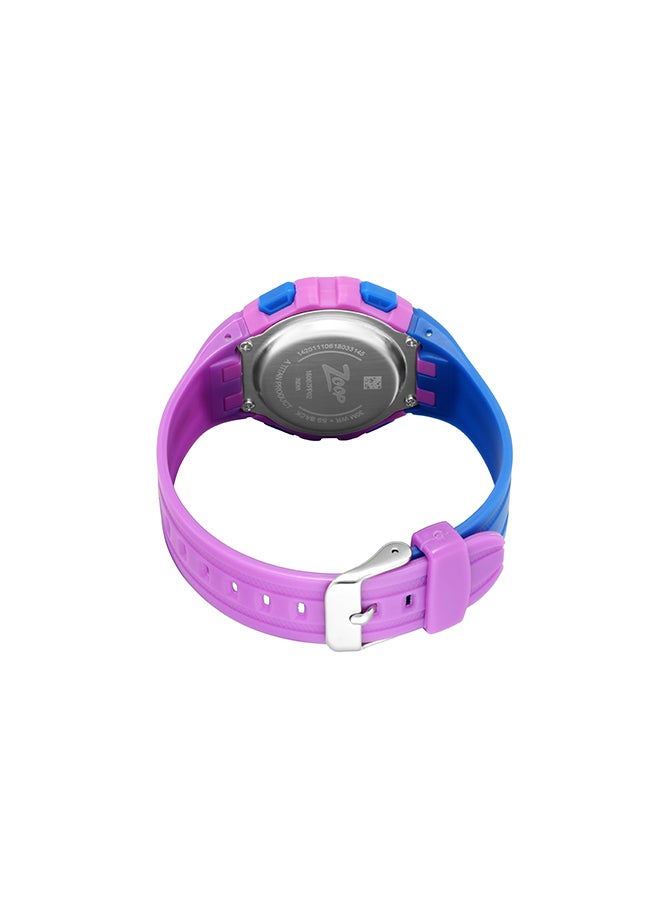 Zoop - Kids' Polyurethane Strap Digital Wrist Watch 16007PP02 - Image 1