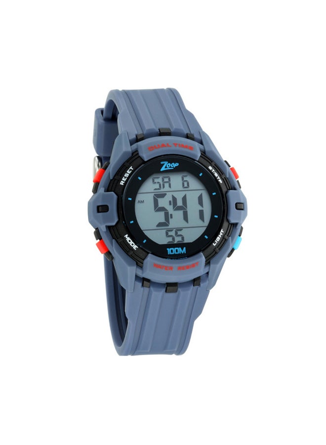 Zoop - Kids' Polyurethane Strap Digital Wrist Watch 16012PP01 - Image 1