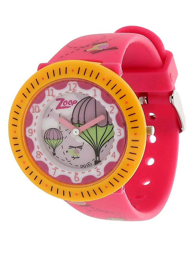 زوب Kids' Polyurethane Strap Analog Wrist Watch 26007PP01
