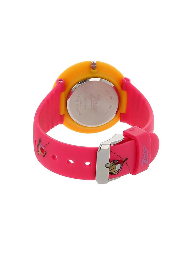 زوب Kids' Polyurethane Strap Analog Wrist Watch 26007PP01