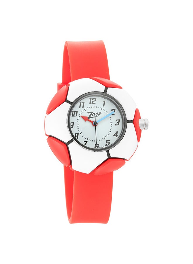 Zoop Kids' Polyurethane Strap Analog Wrist Watch 26014PP02 - Image 1