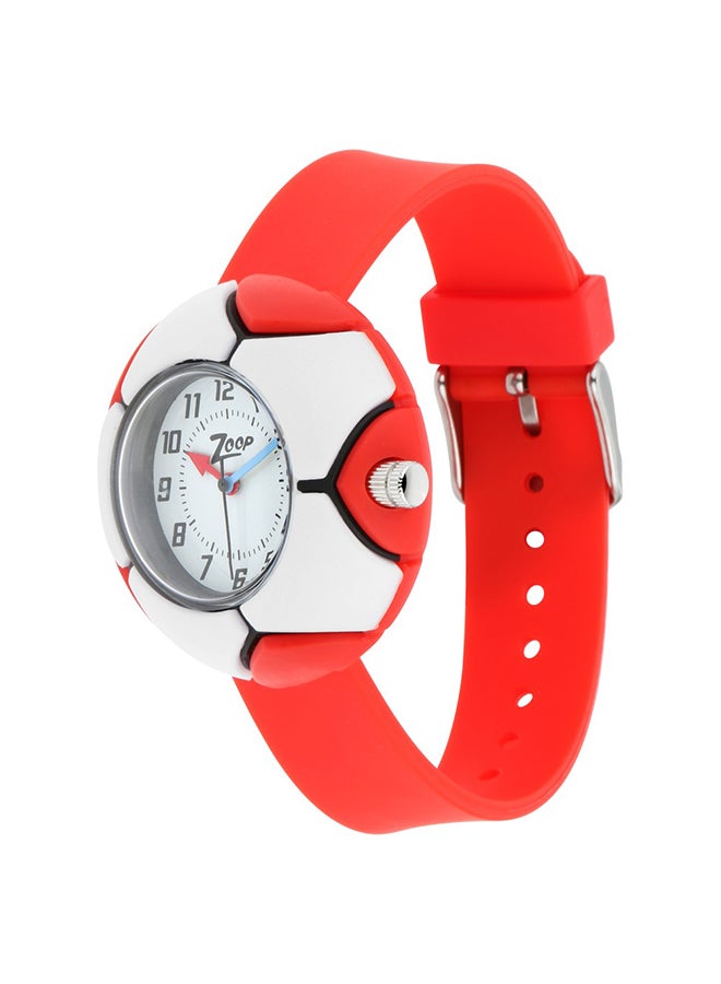 Zoop Kids' Polyurethane Strap Analog Wrist Watch 26014PP02 - Image 3