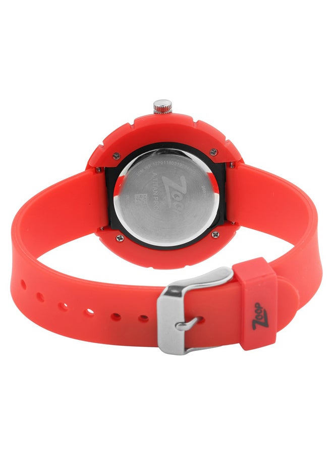 Zoop Kids' Polyurethane Strap Analog Wrist Watch 26014PP02 - Image 5