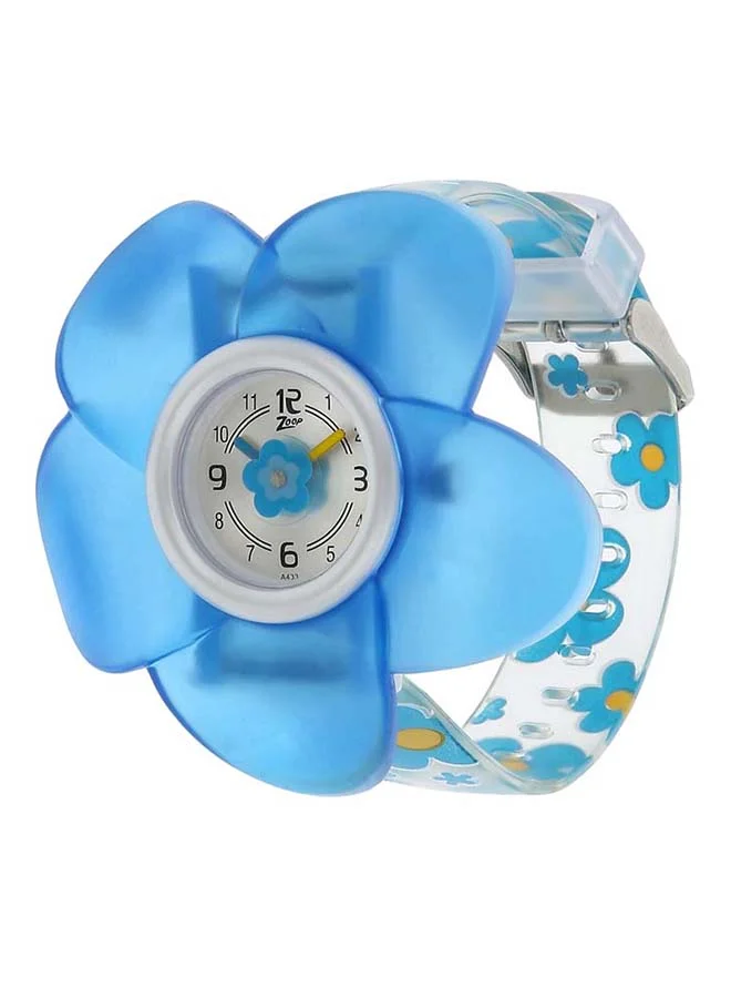 زوب Kids' Polyurethane Strap Analog Wrist Watch C4004PP02