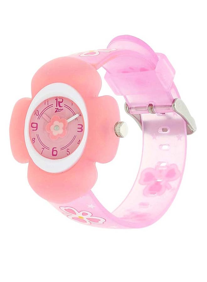زوب ساعة يد تناظرية بحزام بلاستيكي C4008PP01 - Image 3