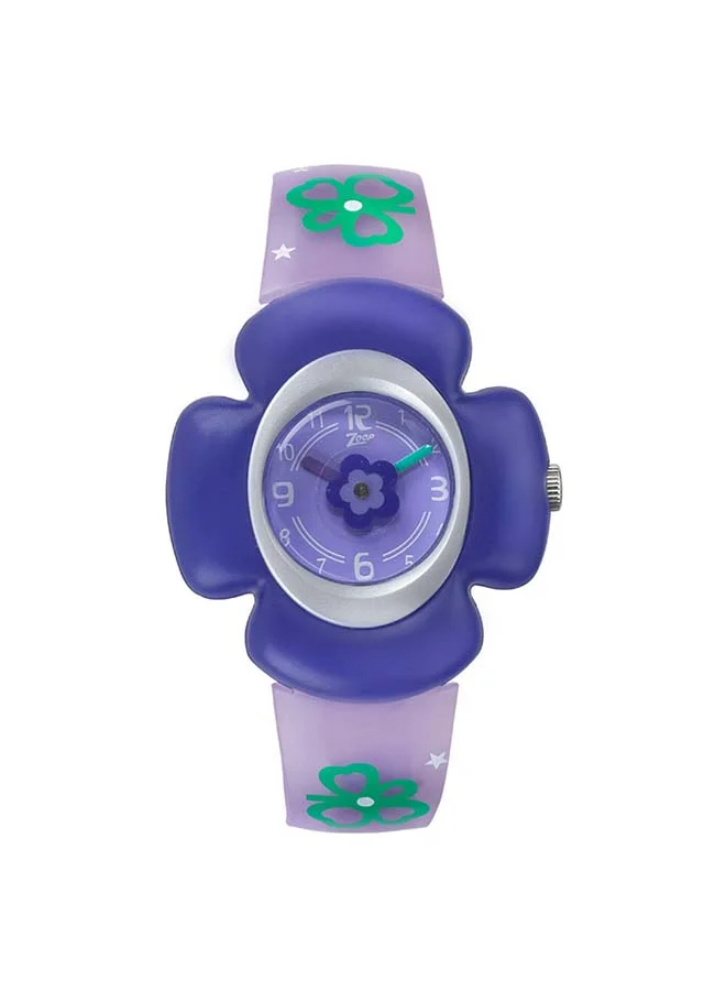 زوب Kids' Polyurethane Strap Analog Wrist Watch C4008PP03