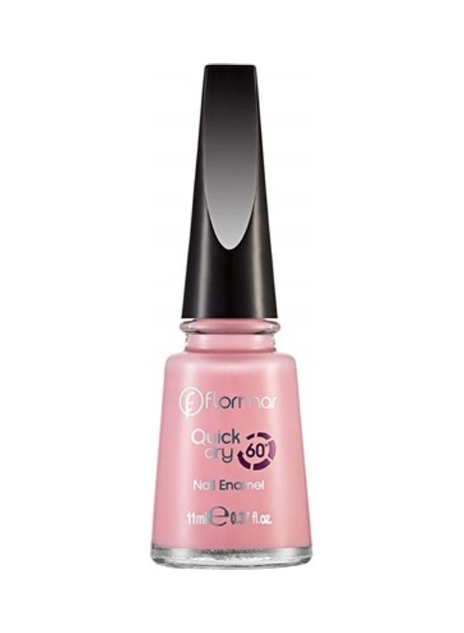 flormar Quick Dry Nail Enamel Soft Pink - Image 1