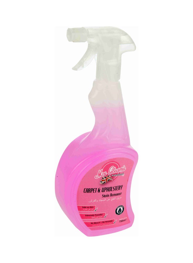 Mrs Gleam's Carpet & Upholstery Stain Remover Pink 750ml  - Image 3