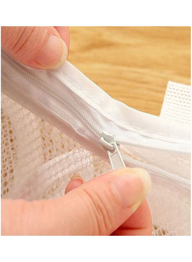 HomarKet Shoe Wash Bag With Strap White 28x30x8cm - Image 5