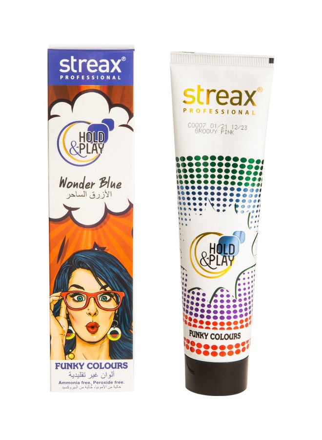 ستريكس لعبة هولد آند بلاي فانكي كولور وندر بلو 100جرام - Image 1
