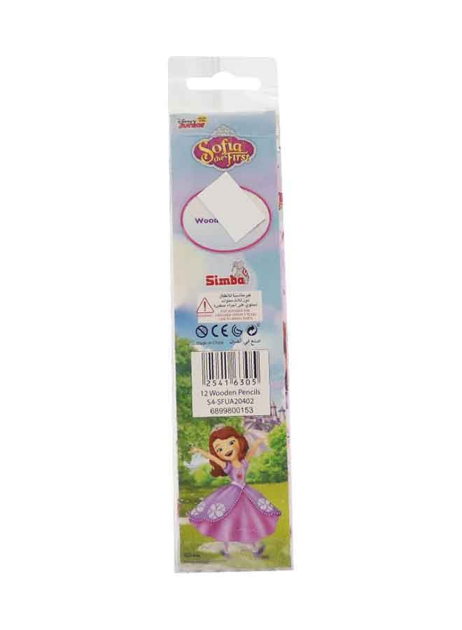 ديزني - Pack Of 12 Pencils Set Multicolour - Image 1