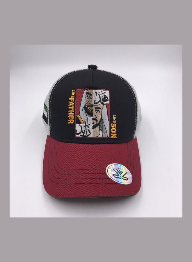 ROVATTI - UAE National Day Kashe5 Like Father Like Son Cap Red - Image 1