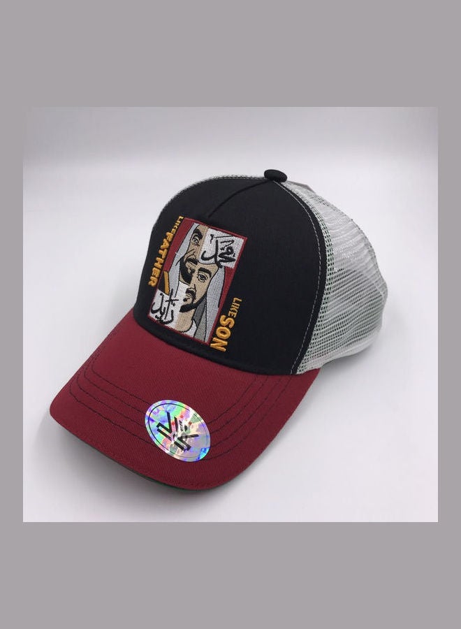 ROVATTI - UAE National Day Kashe5 Like Father Like Son Cap Red - Image 1