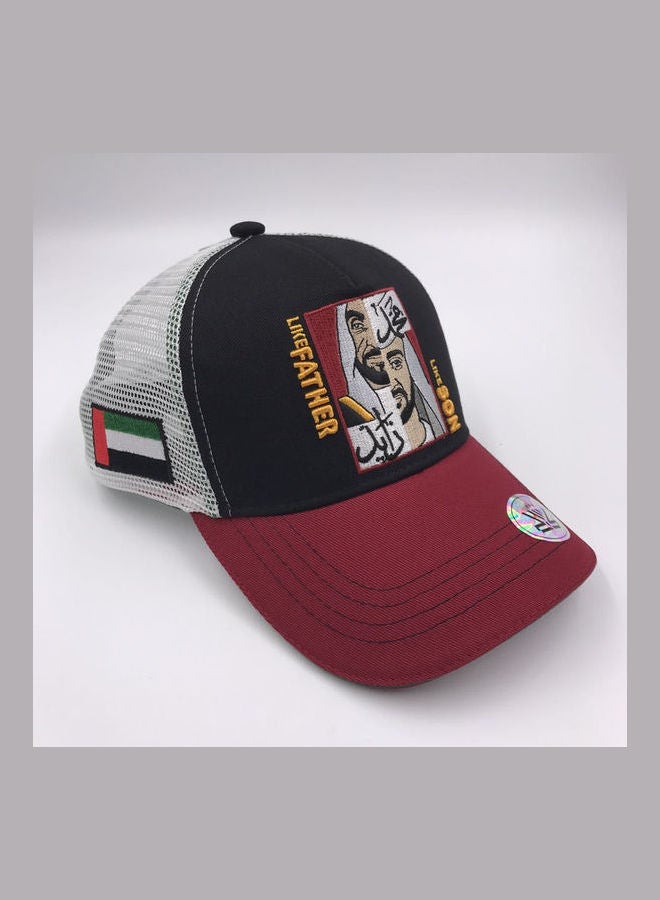ROVATTI - UAE National Day Kashe5 Like Father Like Son Cap Red - Image 1