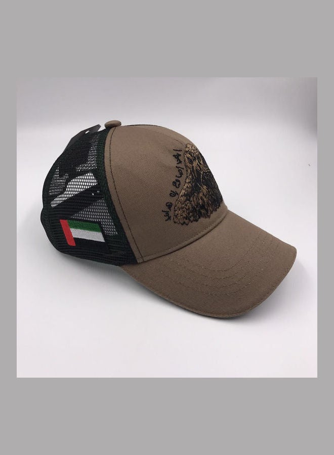 ROVATTI UAE National Day Kashe5 Falcon Cap Brown - Image 4