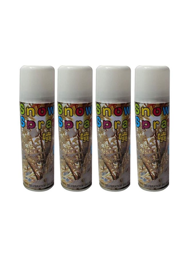 4-Piece Party Snow Spray Set