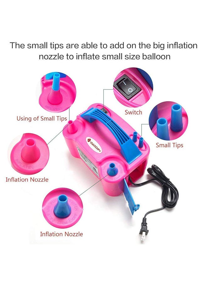 Electric Inflator Balloon Air Pump Lightweight Durable Made Up With Premium Quality 20x 15x 13cm