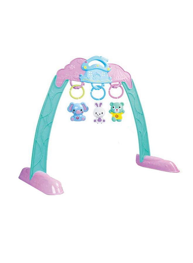 Baby love High Quality Game Indoor Frame Gym With Hanging Toys For Toddlers Durable 43x7.5x24cm  - Image 2