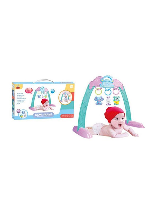Baby love High Quality Game Indoor Frame Gym With Hanging Toys For Toddlers Durable 43x7.5x24cm  - Image 4