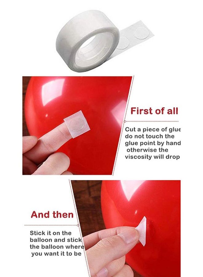 2-Piece Durable High Quality Balloon Arch Garland Decorating Strip Tape Set 8x5.99x1.7cm