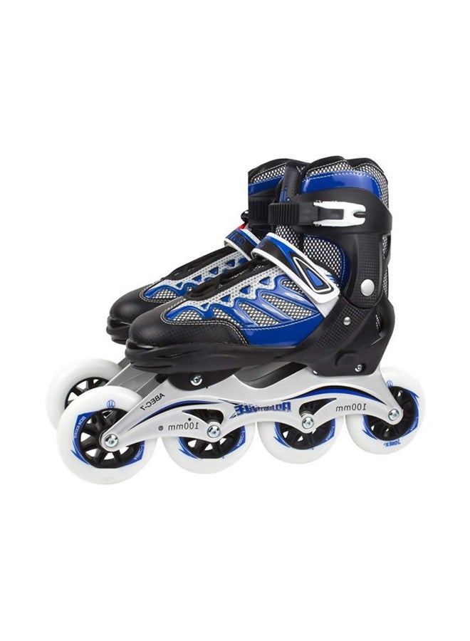Inline Roller Skates With Led Flash Lights And Smooth Wheels For Children 100mm  - Image 2