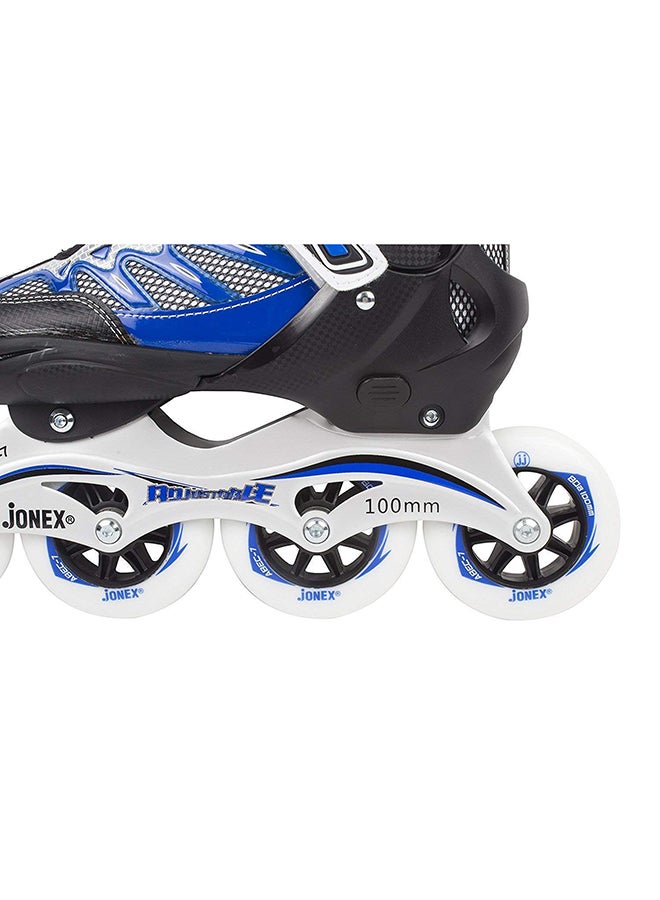 Inline Roller Skates With Led Flash Lights And Smooth Wheels For Children 100mm  - Image 3
