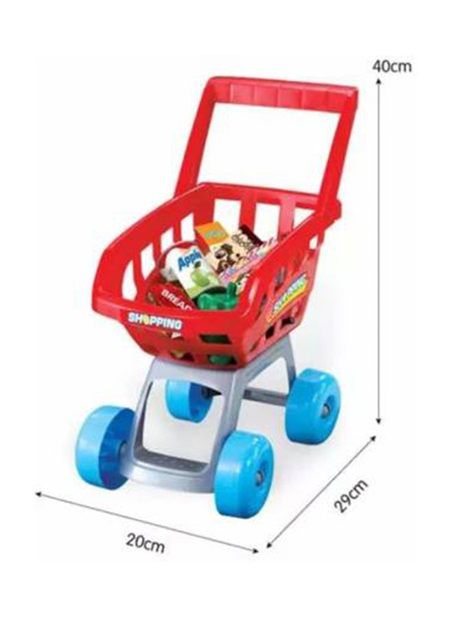 STAR WORK Lightweight Compact Portable Durable Pretend Role Supermarket Play Set 38.1x80x59.9cm - Image 3