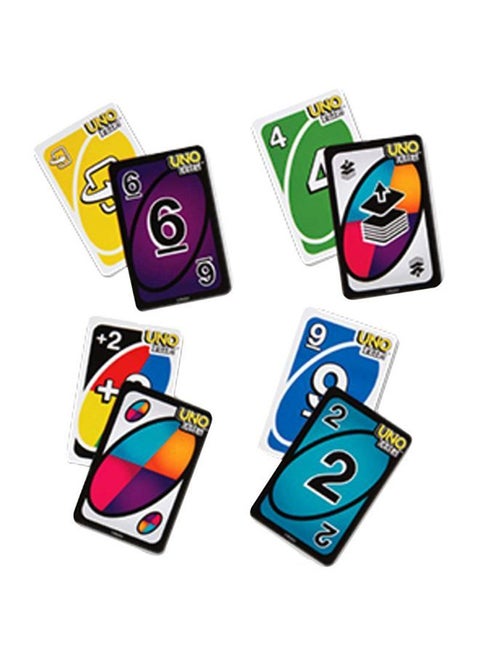 Uno Flip! Card Game Gdr44 Double Sided Cards And Special Flip For Parties 9.23x1.9x14.44cm