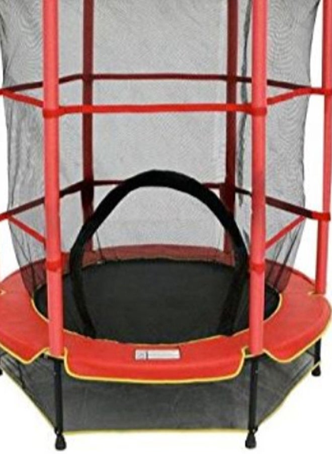 Heavy-Duty Indoor Jumper Trampoline With Safety Net For Secure And Safe Play Time  - Image 2