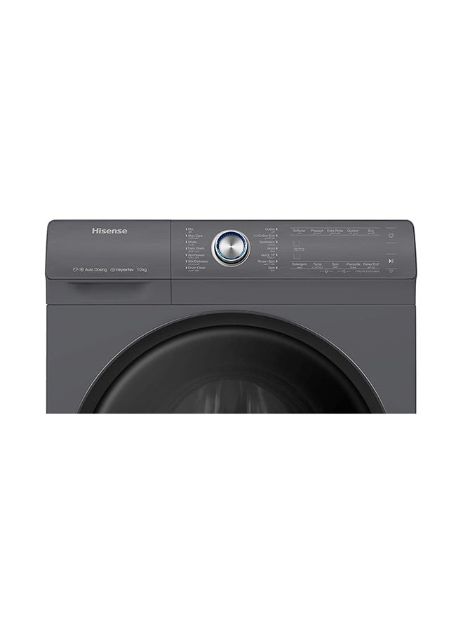 هايسنس غسالة بتحميل أمامي قائمة بذاتها 220 W WFER1014VAT تيتانيوم/أسود  - Image 3