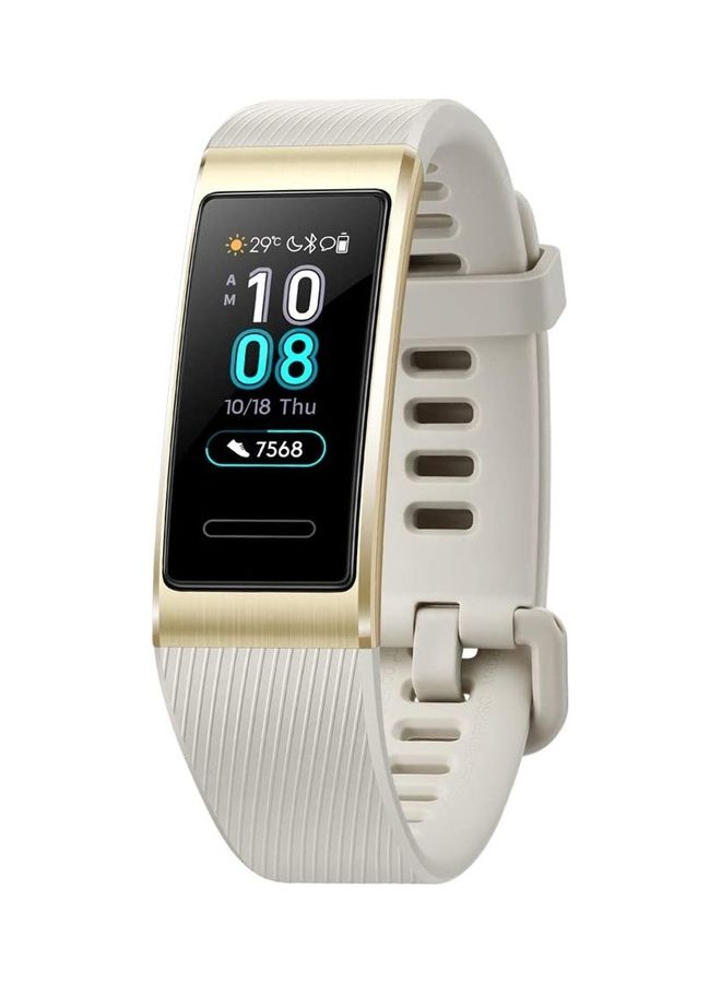 HUAWEI - Band 3 Pro Smart Fitness Tracker With Built-in GPS Quicksand Gold - Image 1