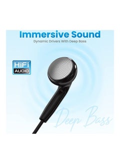 Remson Wired Mono Single Lightning Connector Earphone Black  - Image 5