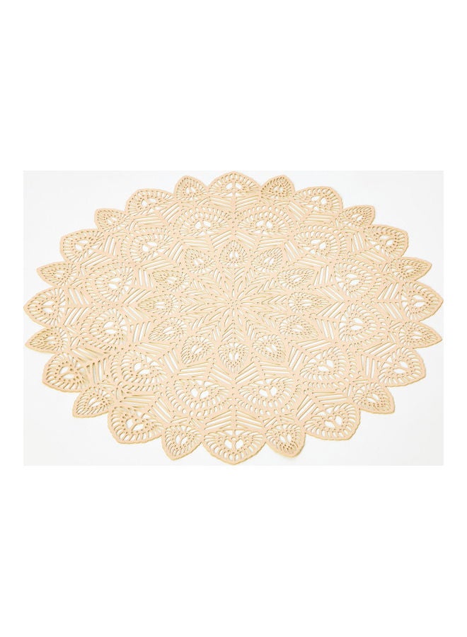 Home Box Ornate  Placemat Gold 38x38cm  - Image 1