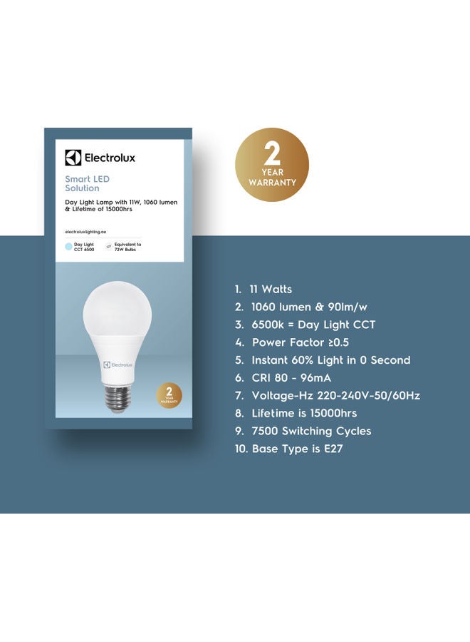 Electrolux 2-Piece Smat LED Solution Day Light Lamp White  - Image 4