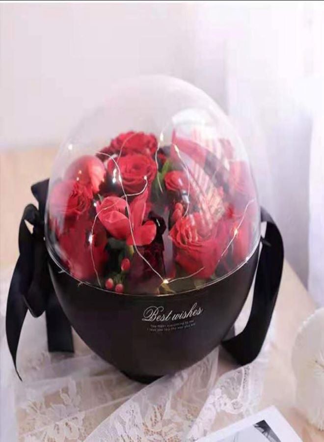 Creative - Acrylic Round Ball Shaped Gift Box Multicolour - Image 1