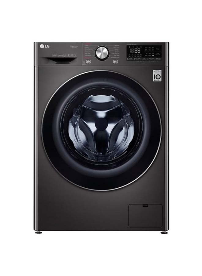 Washing Machine 10.5 Kg Steam 1400 Rpm With Dryer 7 Kg Direct Drive Motor F4V9RCP2E-Black Black