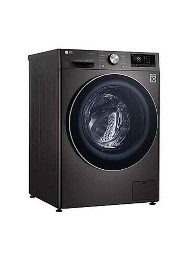 LG - Front Load Washing Machine 0 W F4V9RWP2E black - Image 1