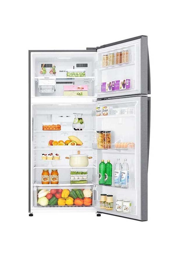 LG - Top Freezer Refrigerator 506 Litres Smart Inverter Compressor Door Cooling Multi AirFlow 0 W GR-C619HLCL Graphite grey - Image 1