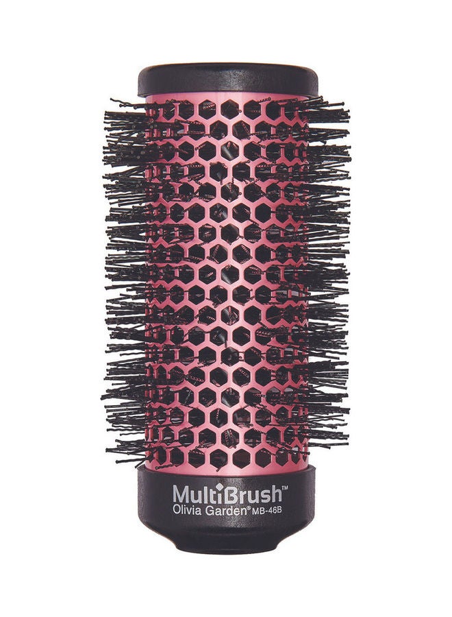 Olivia Garden 5 Pcs Set of MultiBrush Detachable Thermal Styling Hair Brush Pink/Black  - Image 1