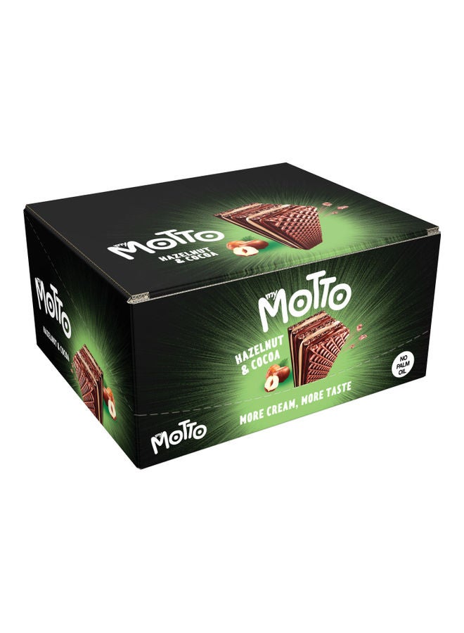 MY MOTTO - Hazelnut And Cocoa 34grams Pack of 20 - Image 1