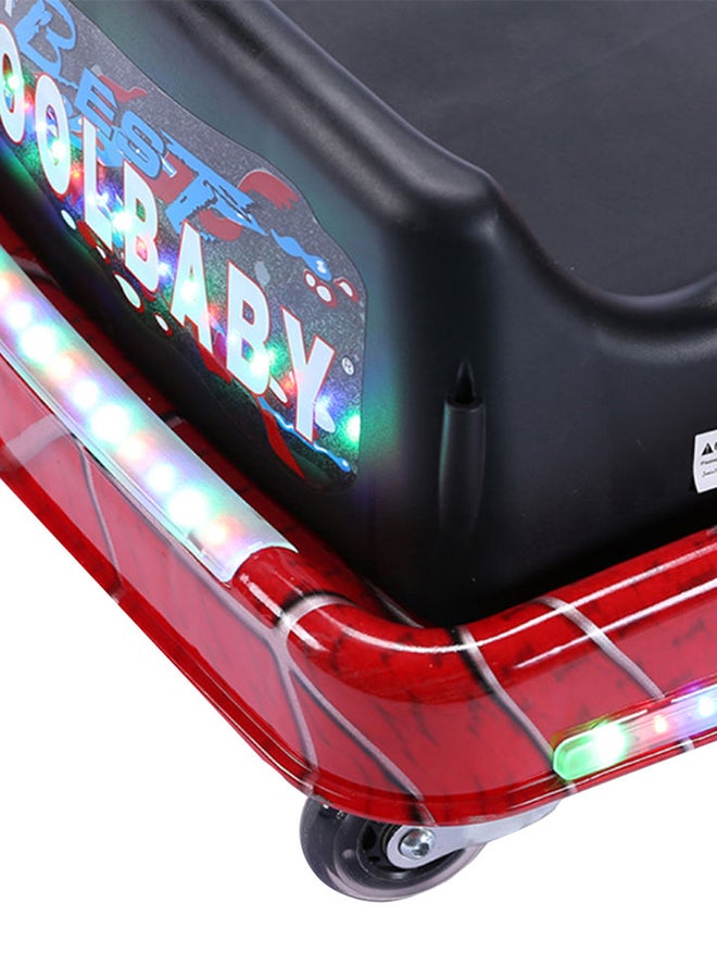 Cool Baby - Electric Drifting Crazy Cart With Spider Web Print Comfortable Seat For Kids 84x38x52cm - Image 1