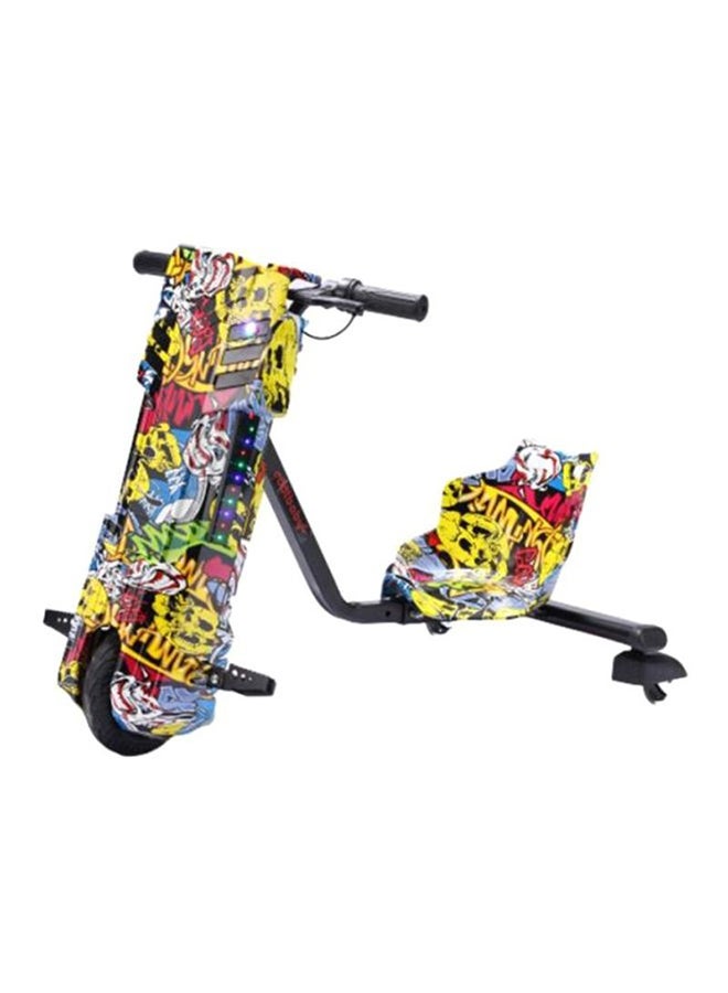 Cool Baby Electric Drift Scooters With Led Light Comfortable Seat And Backrest Multicolour 70x55x21cm - Image 1