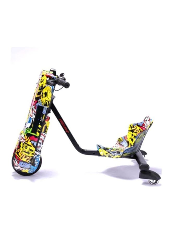 Cool Baby Electric Drift Scooters With Led Light Comfortable Seat And Backrest Multicolour 70x55x21cm - Image 3